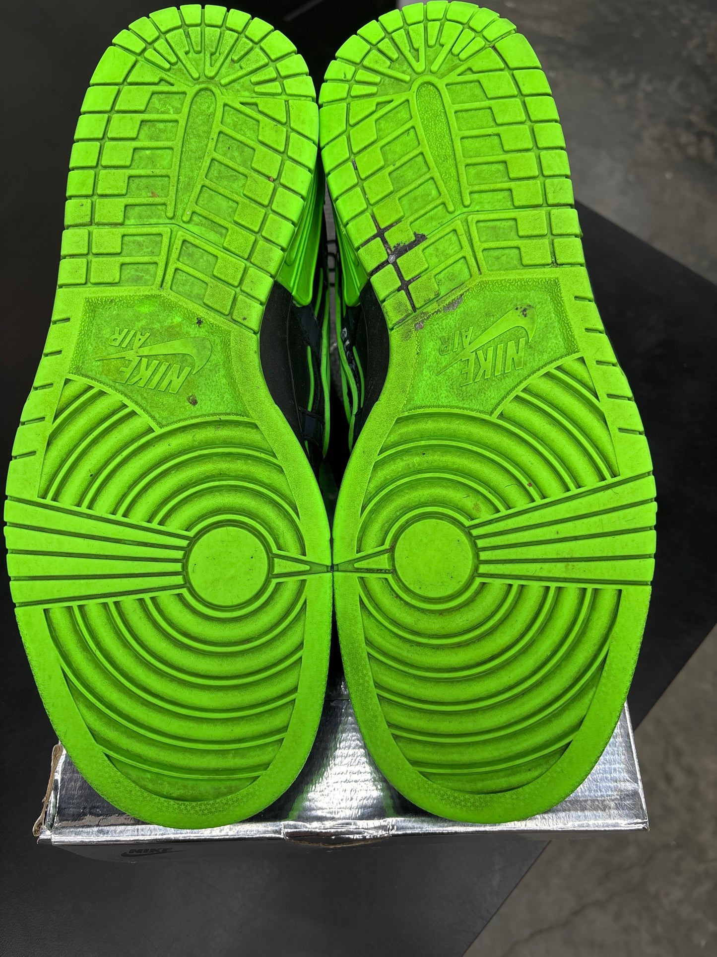 Nike Off White Rubber Dunk Green - 12M (U)