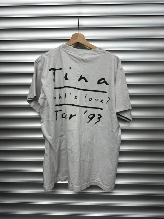 Vintage Tina Turner Whats Love Tour Tee - L**