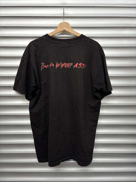 Vintage Stone Cold Black Tee - L