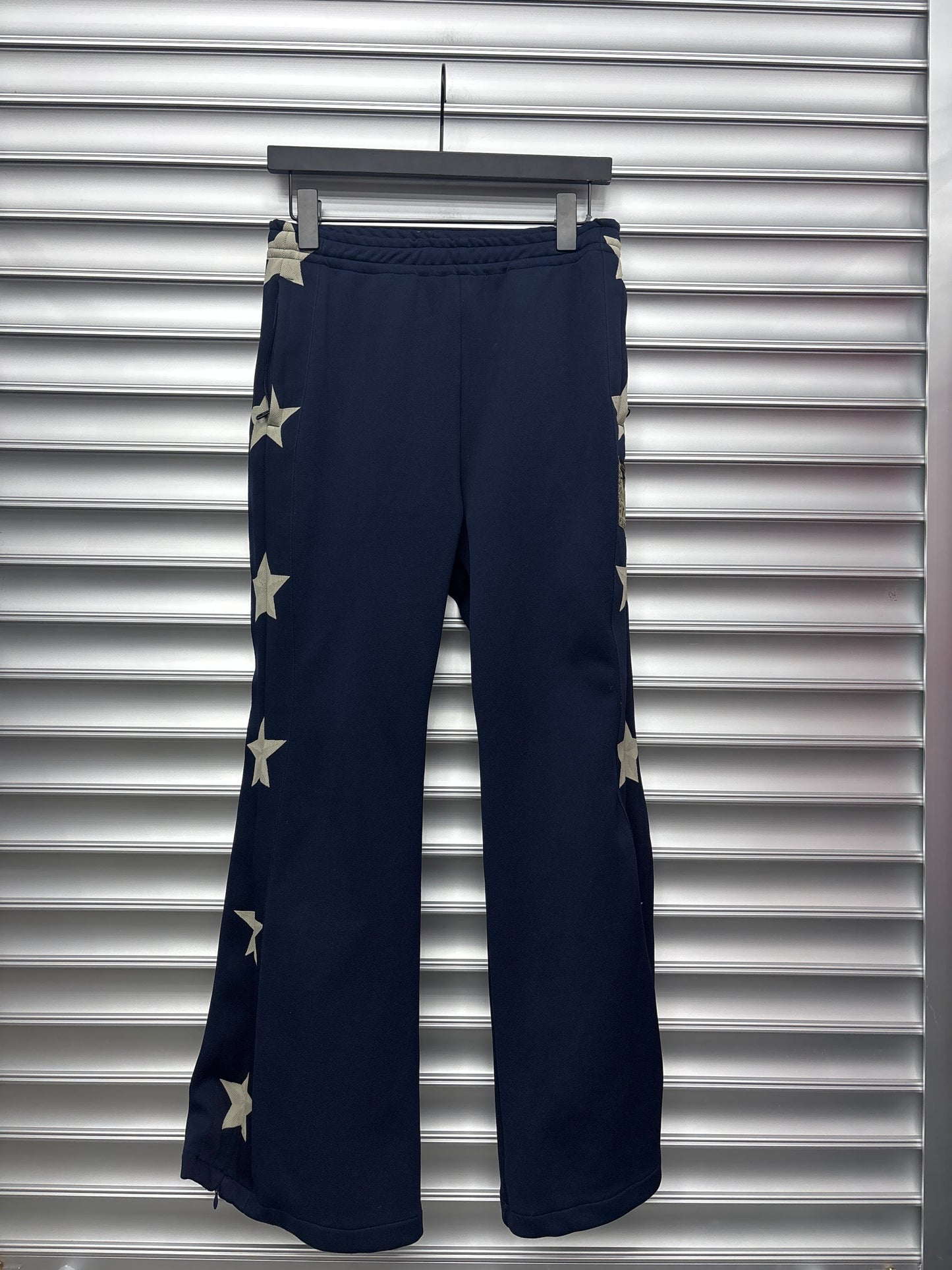 Navy Kapital Track Pants - 1