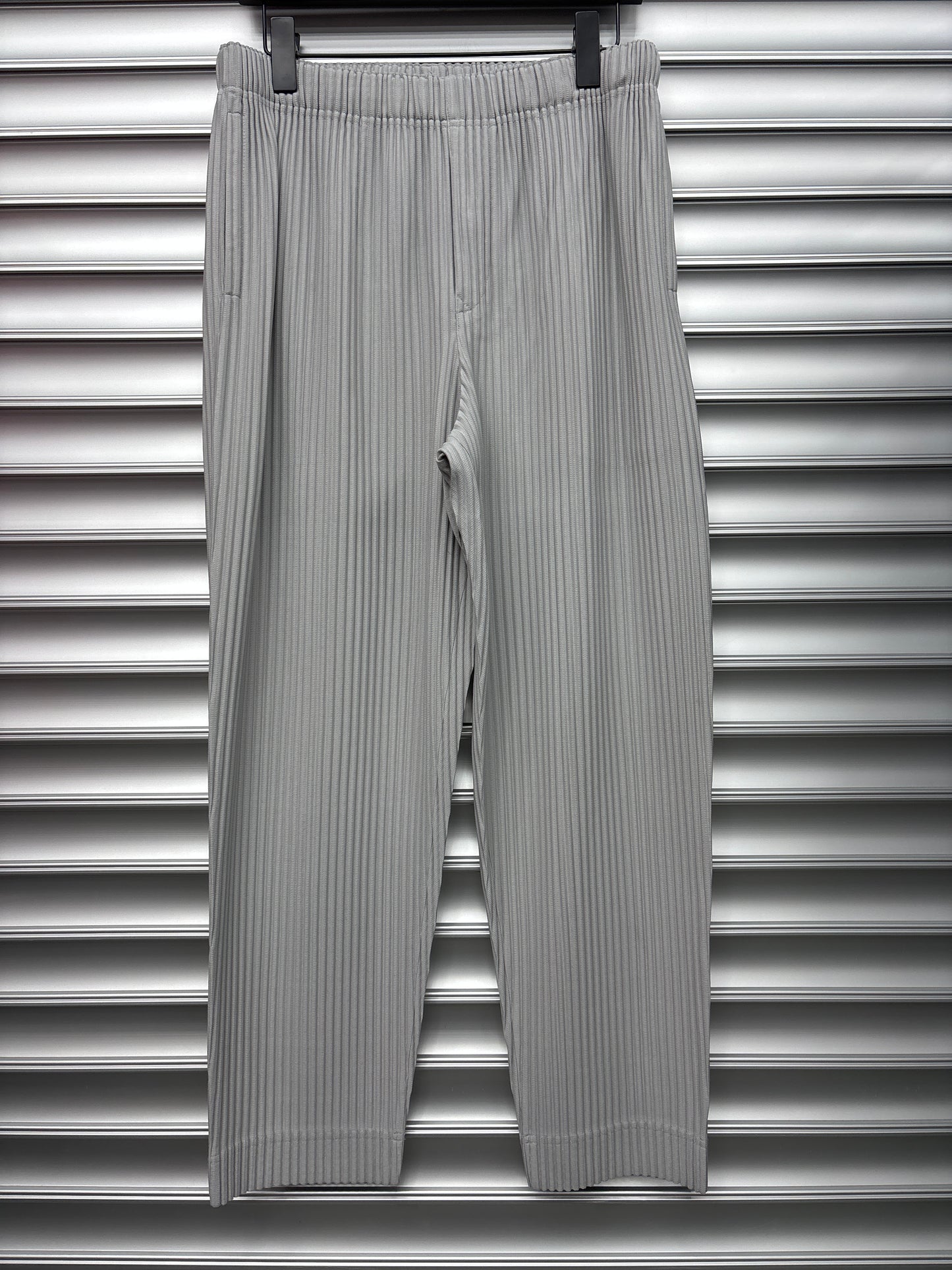 Issey Grey Pleated Pants - 2