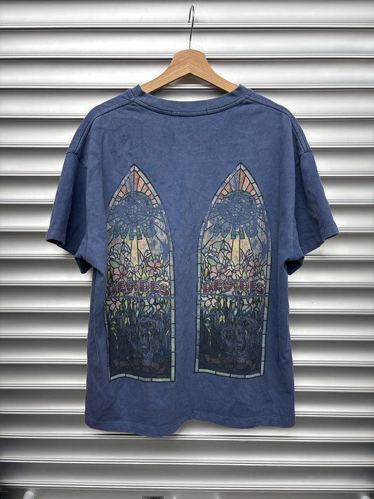 Who Decides War Cyan Tee - L**