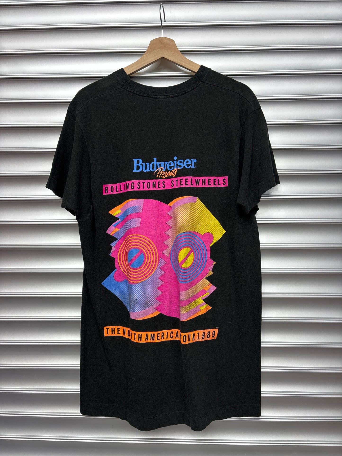 Rolling Stones Steel Wheels Tee - L