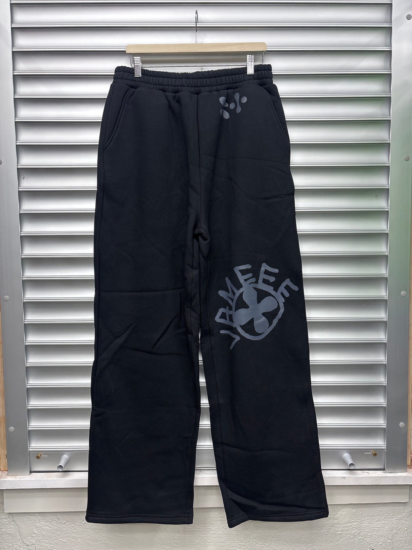 Plus 1 Black Sweatpants - M