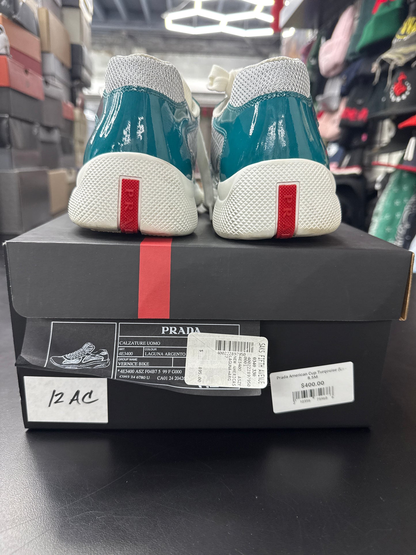 Prada American Cup Turqouise (U) - 8.5M