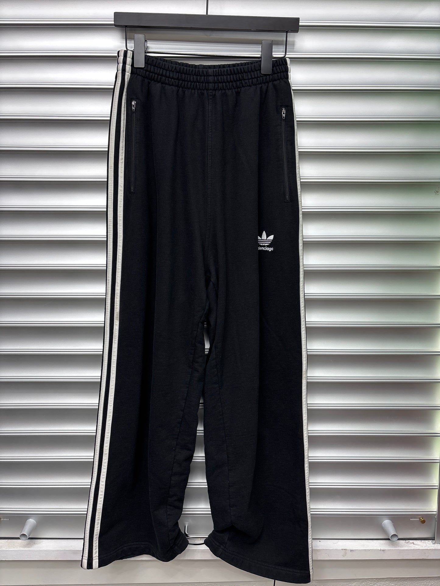 Balenciaga Adidas Black Sweatpants - XS