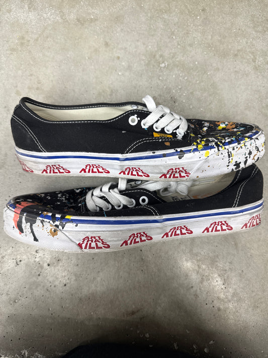 Vans Authentic Gallery Dept Paint Splatter (U) - 11.5 (NB)