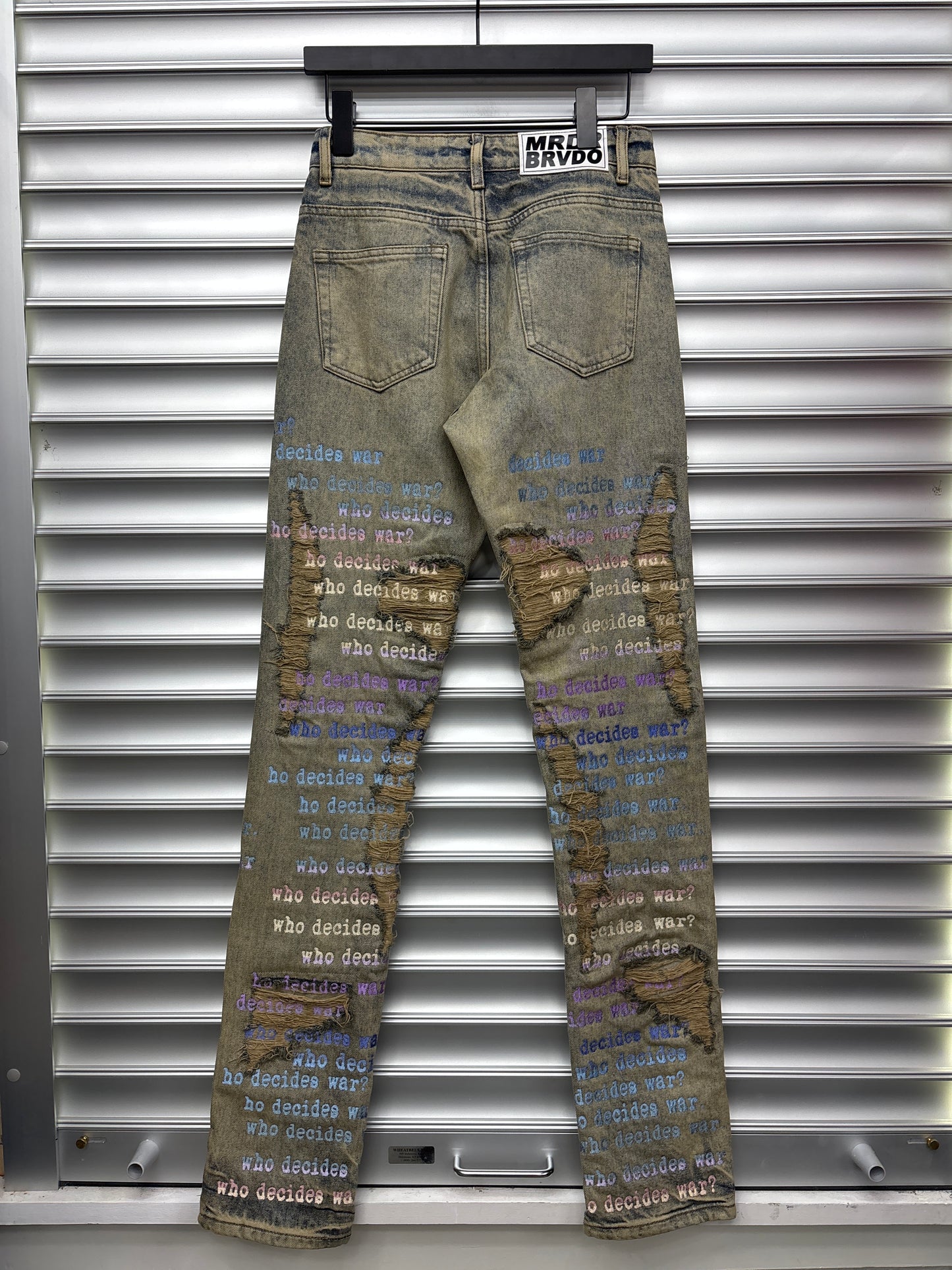 Who Decides War Distressed Denim - 26