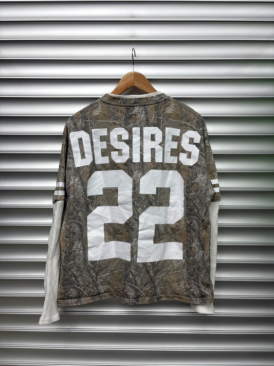 Bottega Desires Camo Thermal Shirt - M