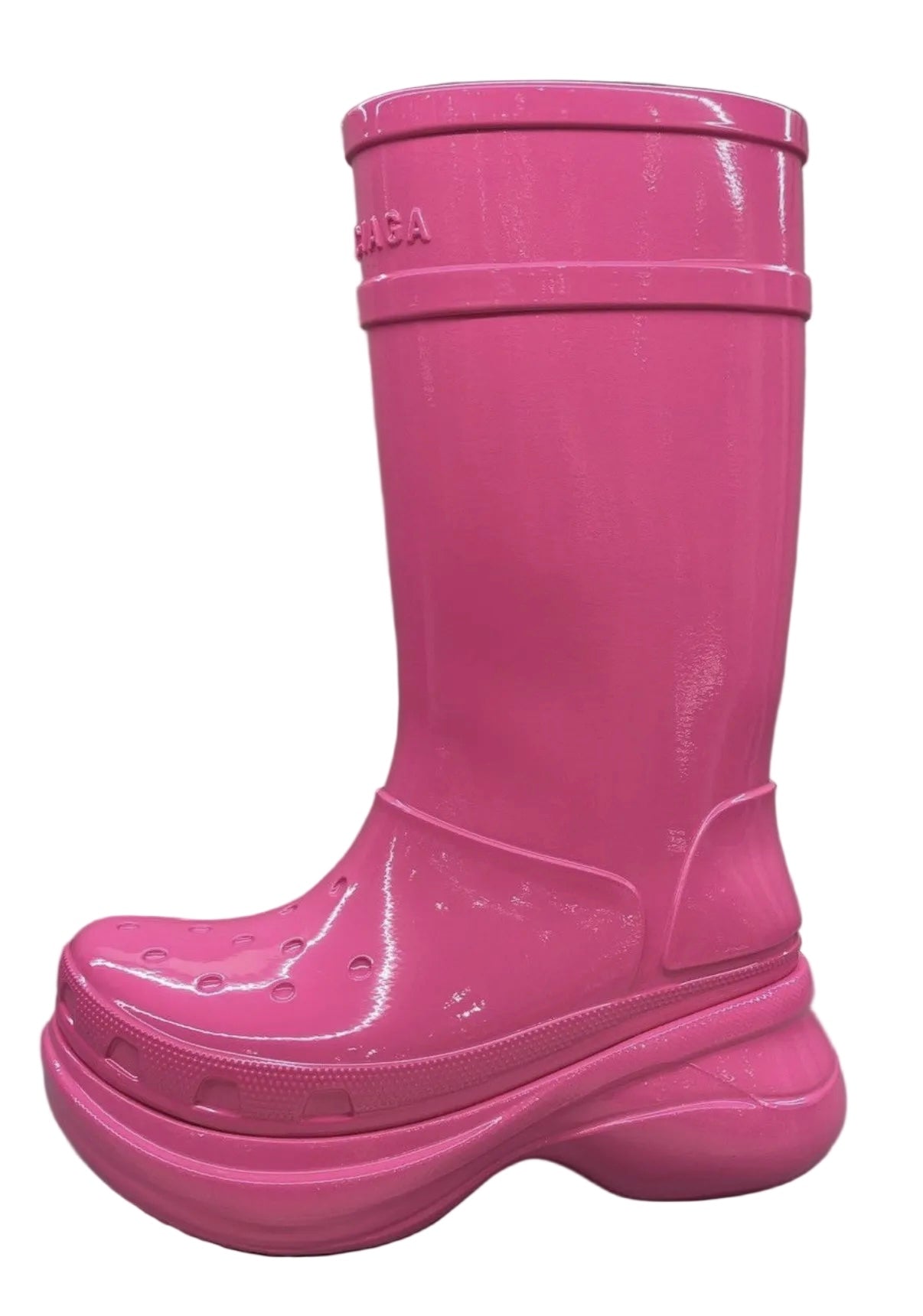Balenciaga Puddle Boot Pink