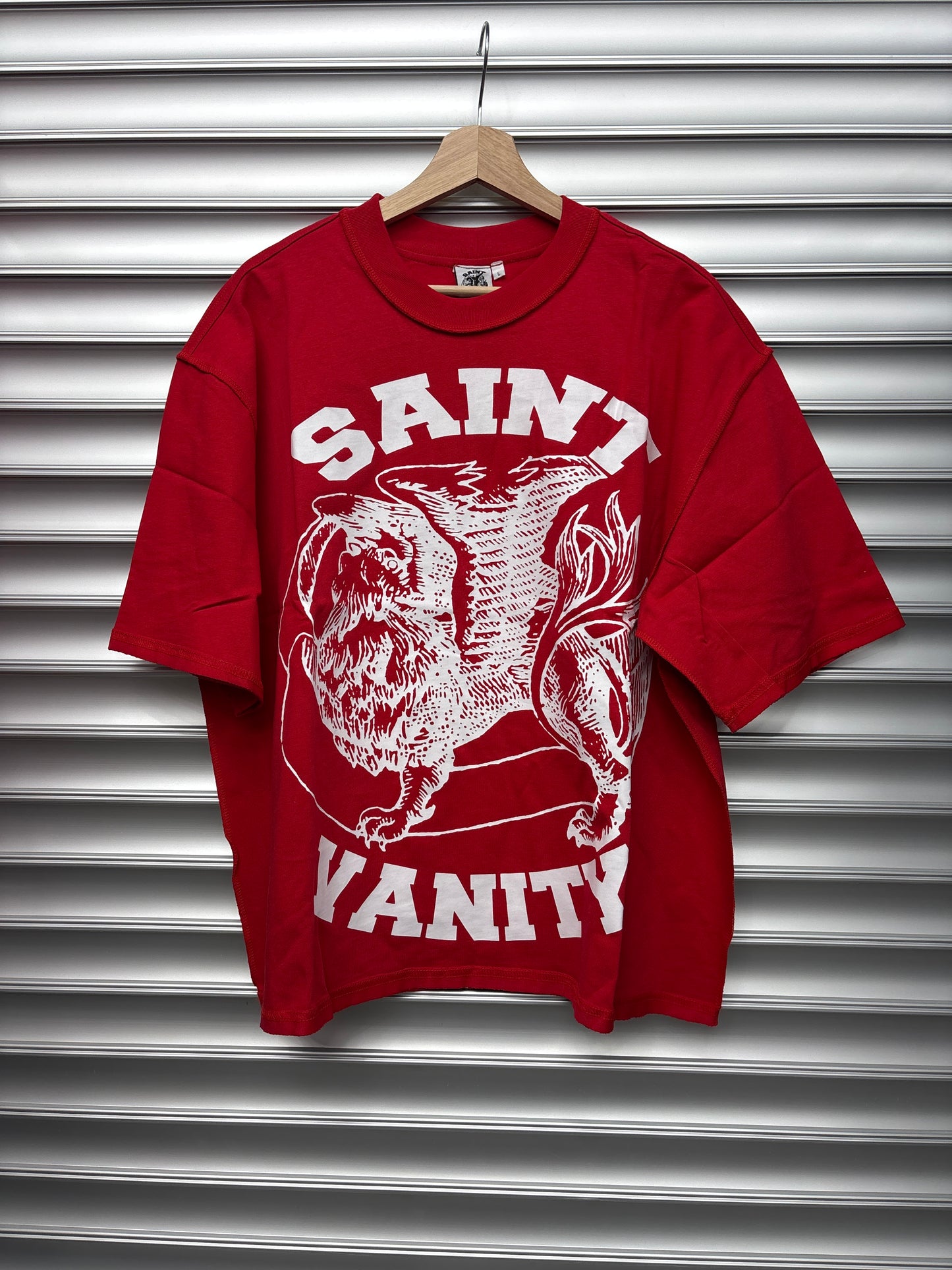 Saint Vanity Complex Con Red Tee - L