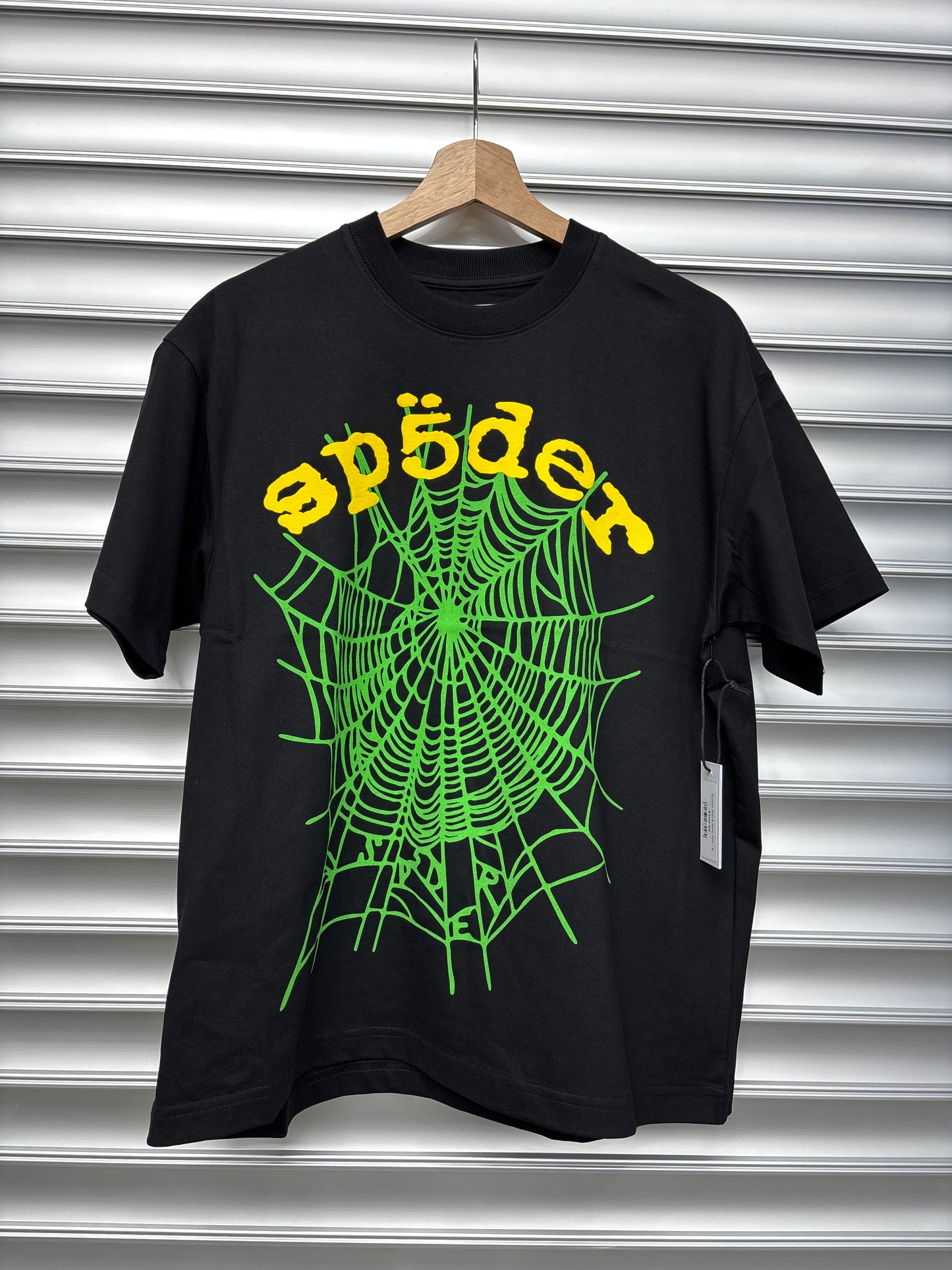 Spider Black Web Tee - S