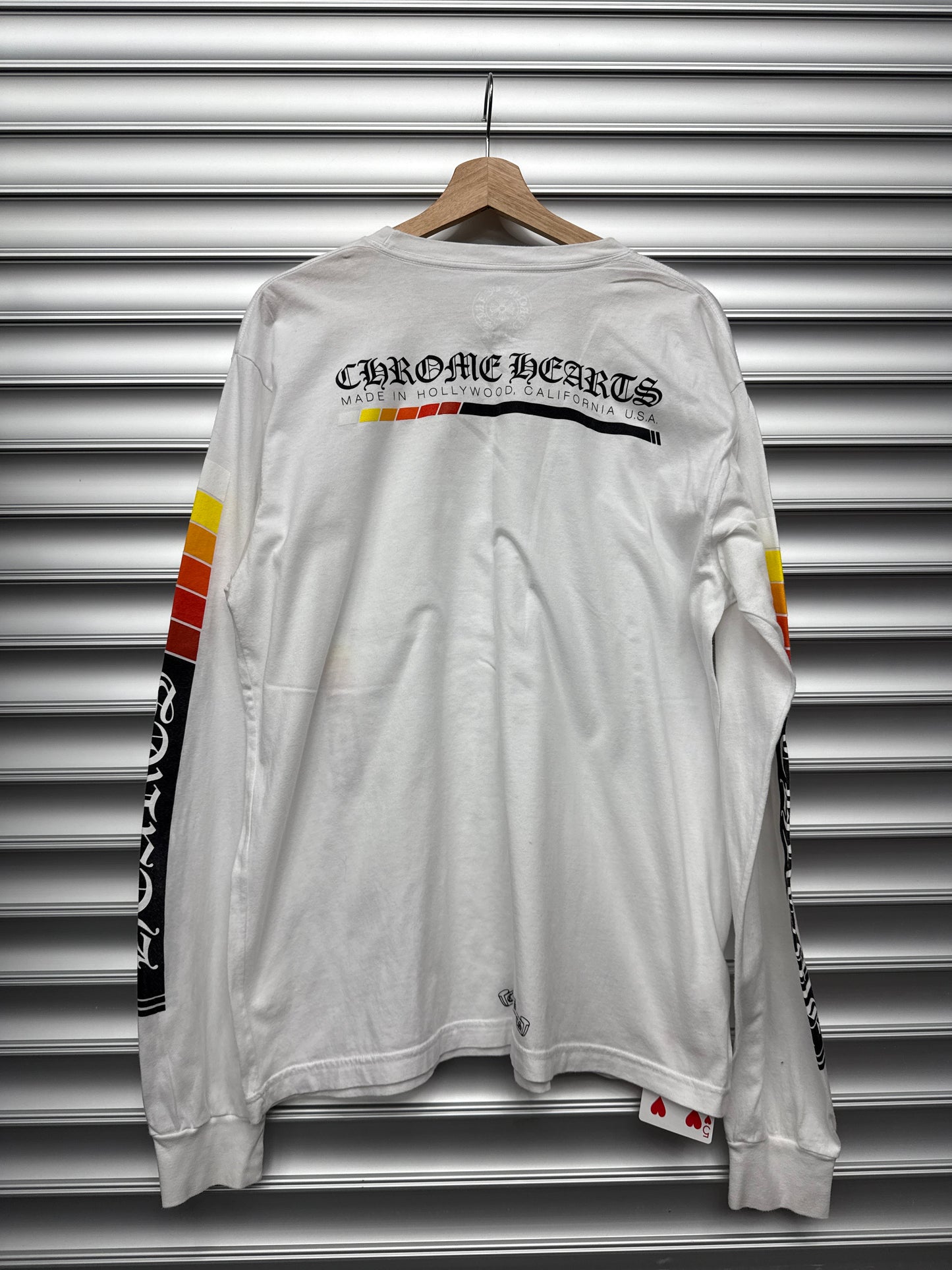 Chrome Heart Heat Map Longsleeve Tee - L