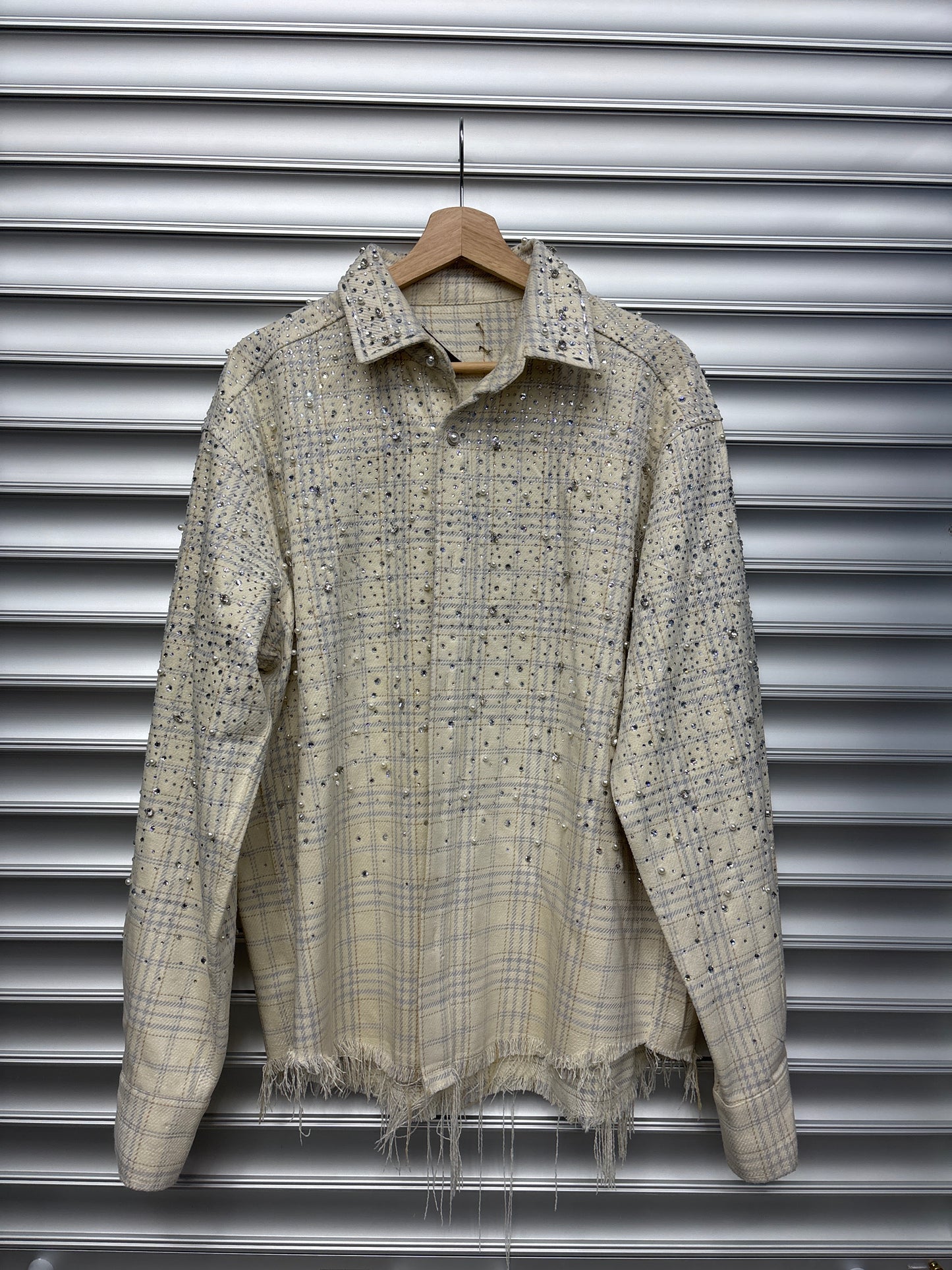 BORC Rhinestone Flannel - M