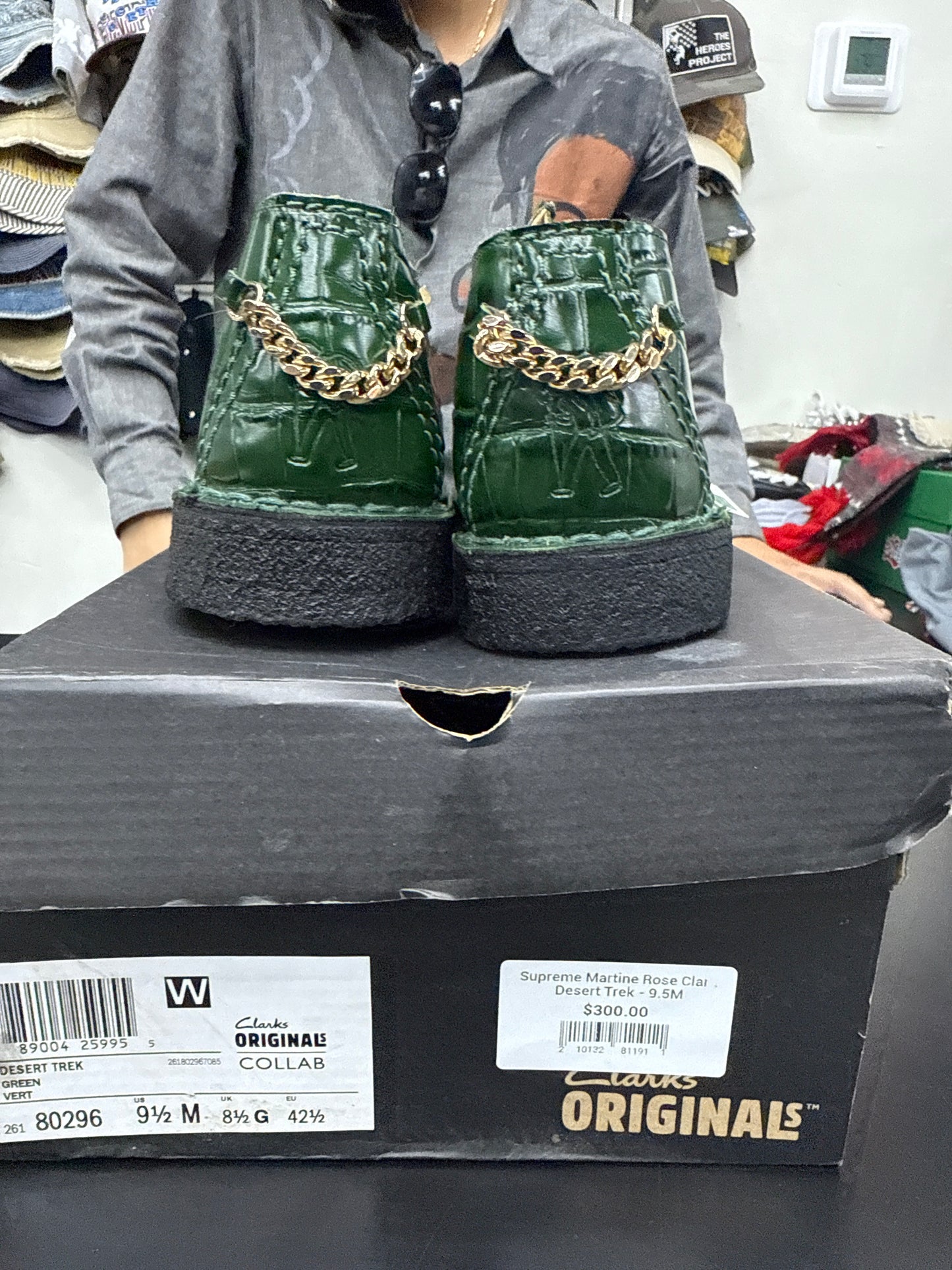 Supreme Martine Rose Clark Desert Trek - 9.5M