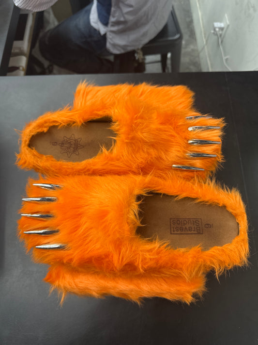 Bravest Studios Orange Bear Mules (U) - 9M**