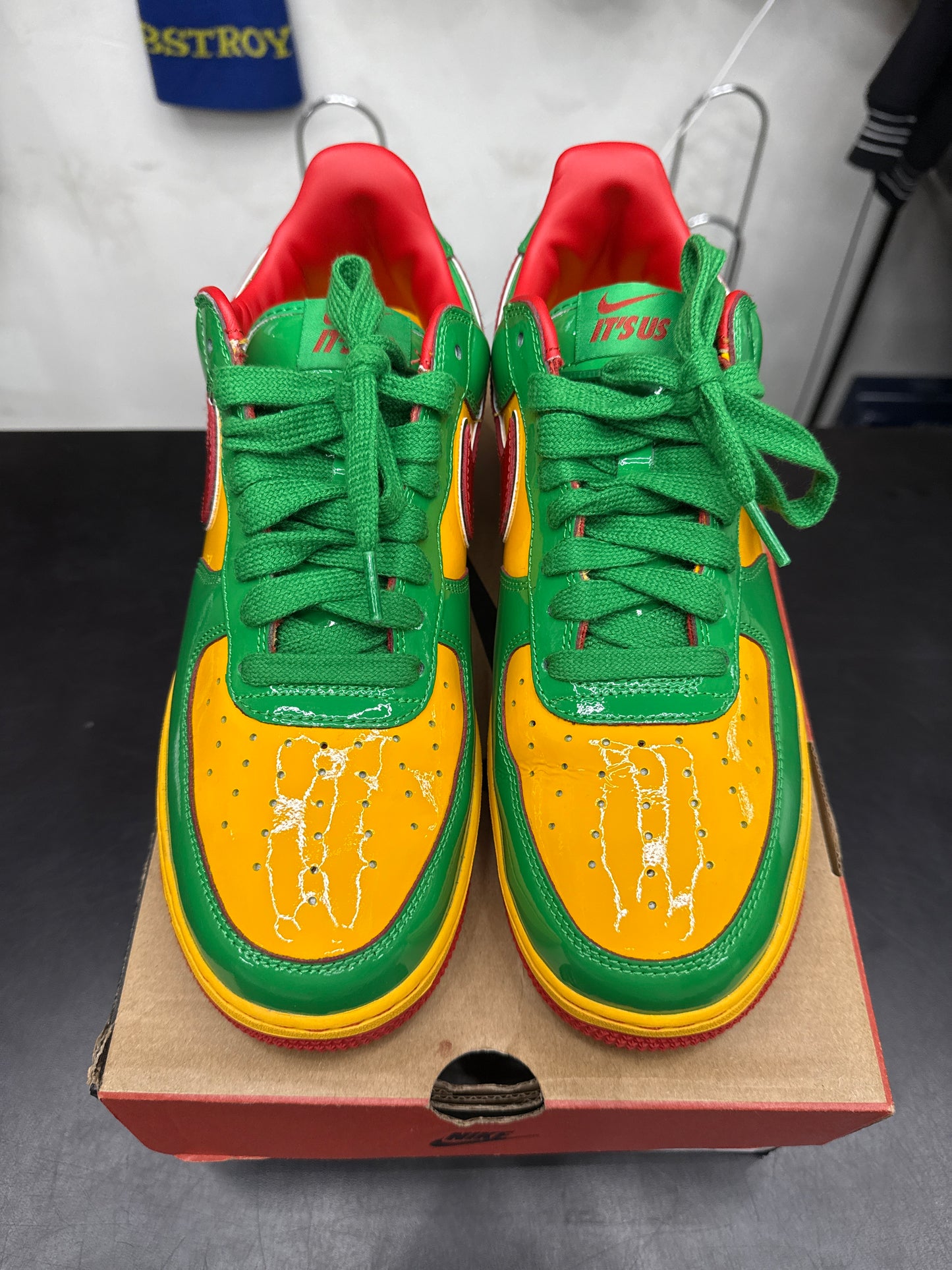 AF1 Concrete Boys Lucky Green (U) - 10.5M