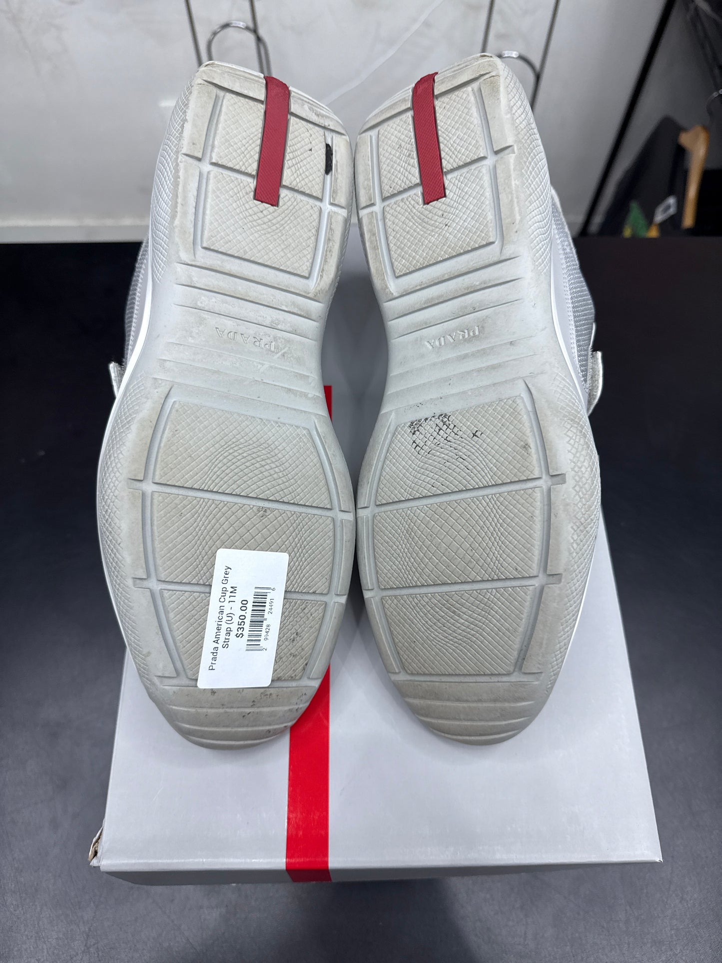 Prada American Cup Grey Strap (U) - 11M