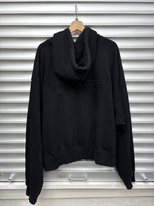 Anonymous By Shanye Oliver Black Hoodie - S