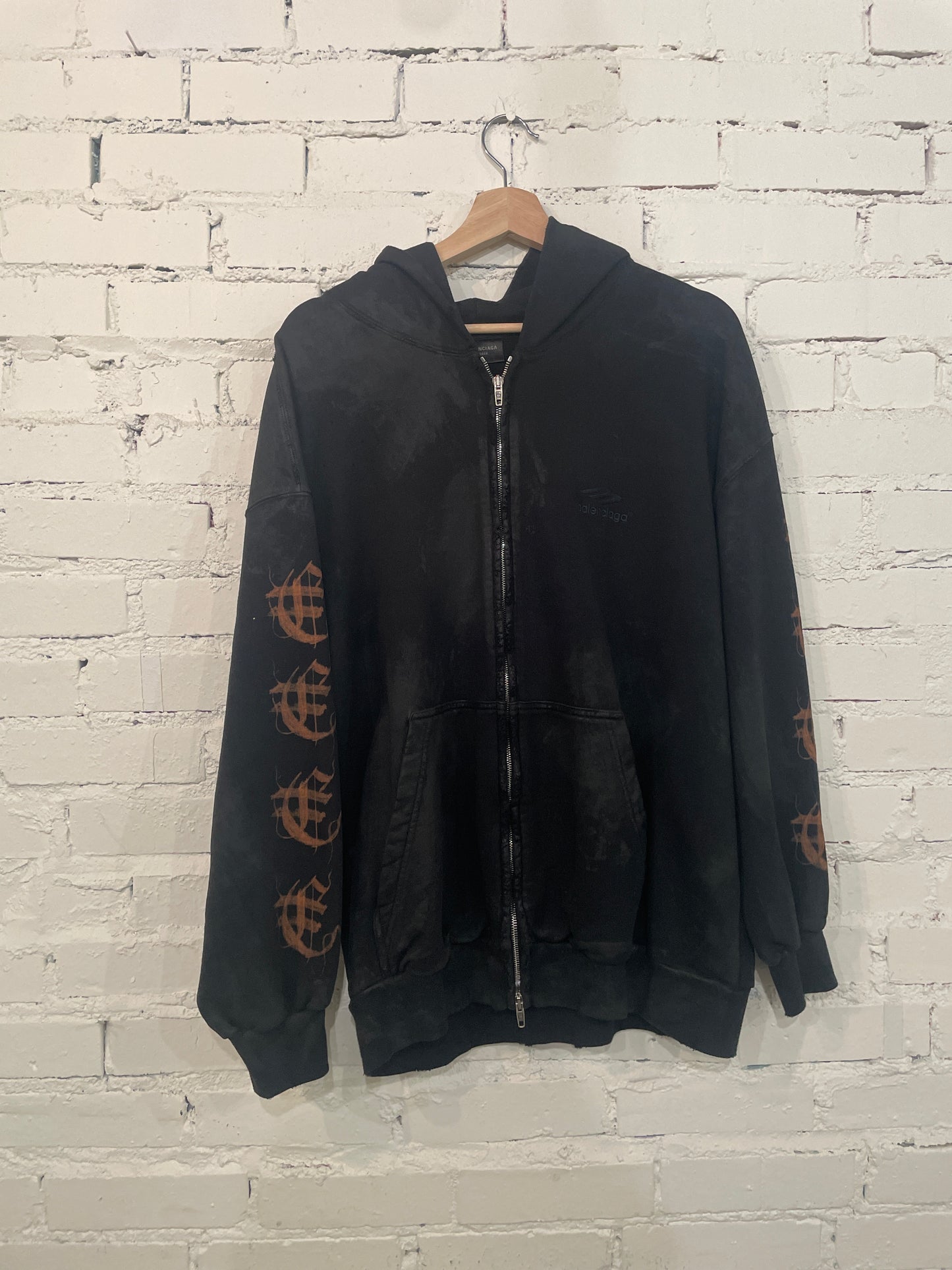 Balenciaga Mud Wash Hoodie - M