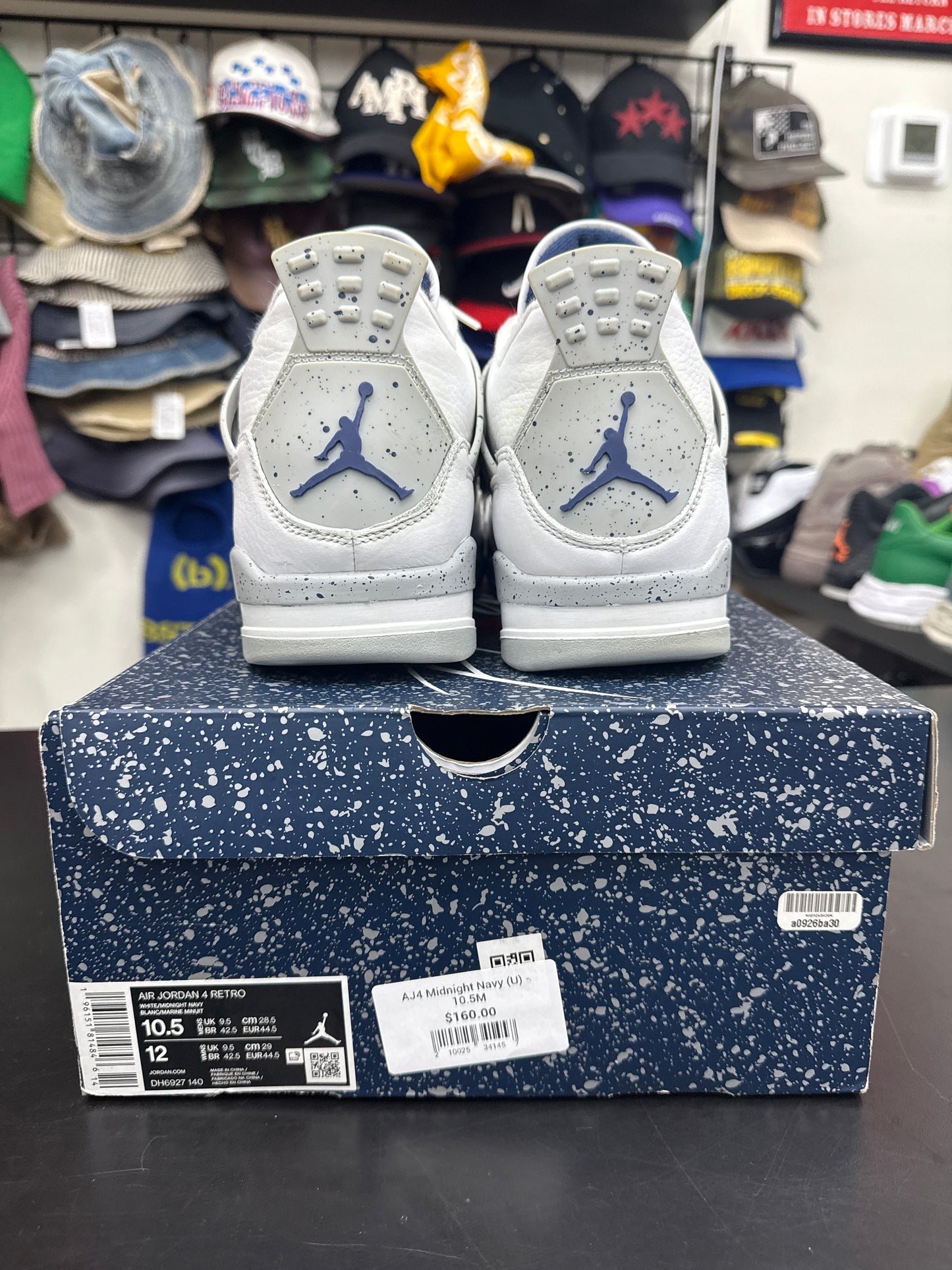 AJ4 Midnight Navy (U) - 10.5M