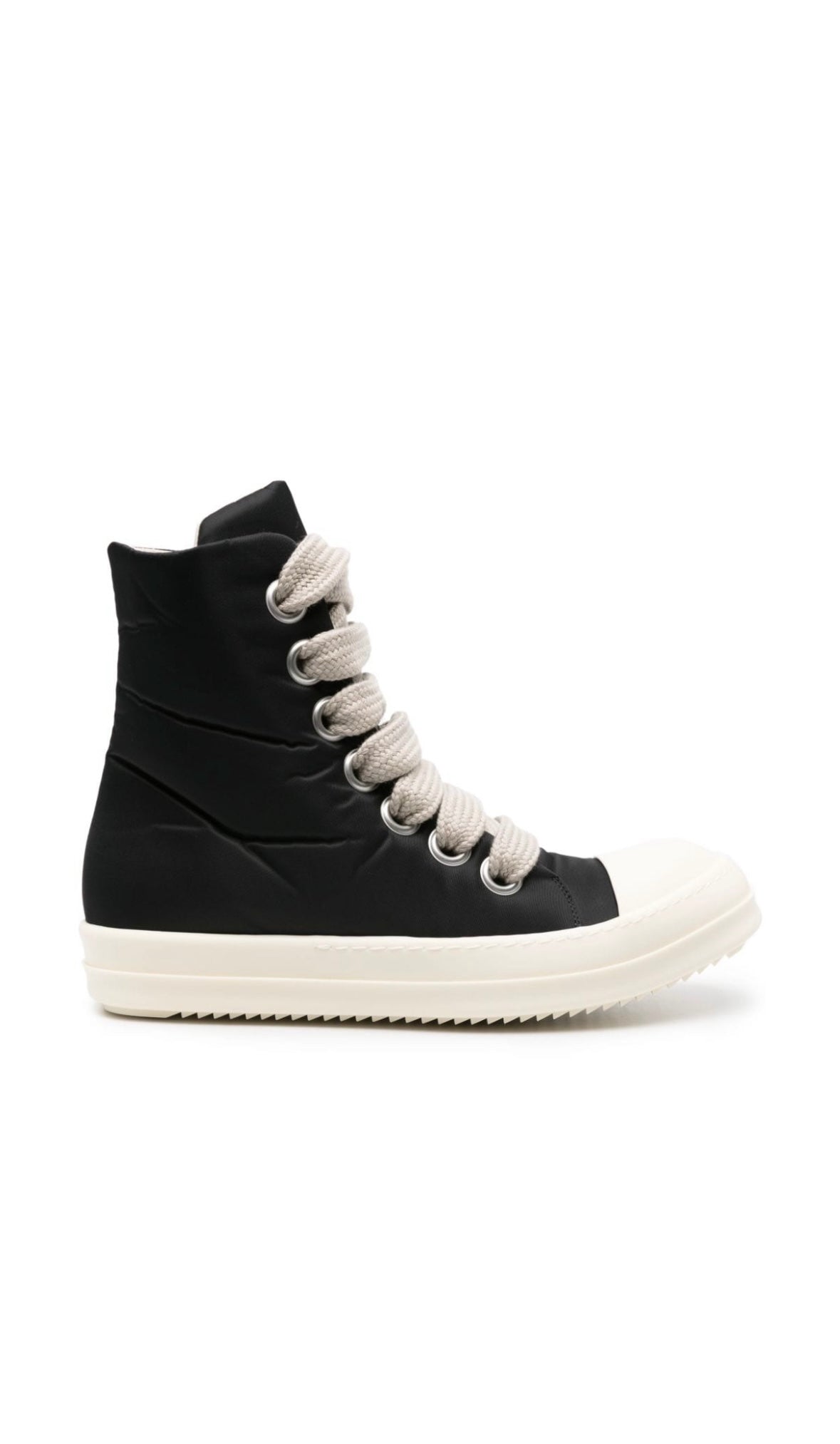 Rick Owen High Top Jumbo Lace Recyled