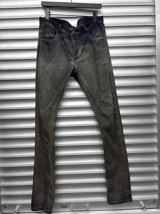 Rick Owens Dark Dust Skinny Denim - 34