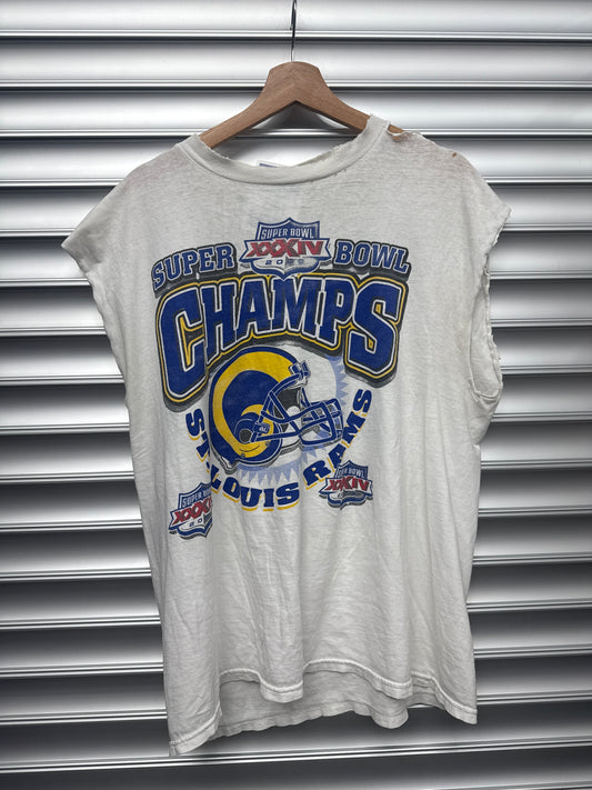 Vintage Rams Cutoff Tee - L*