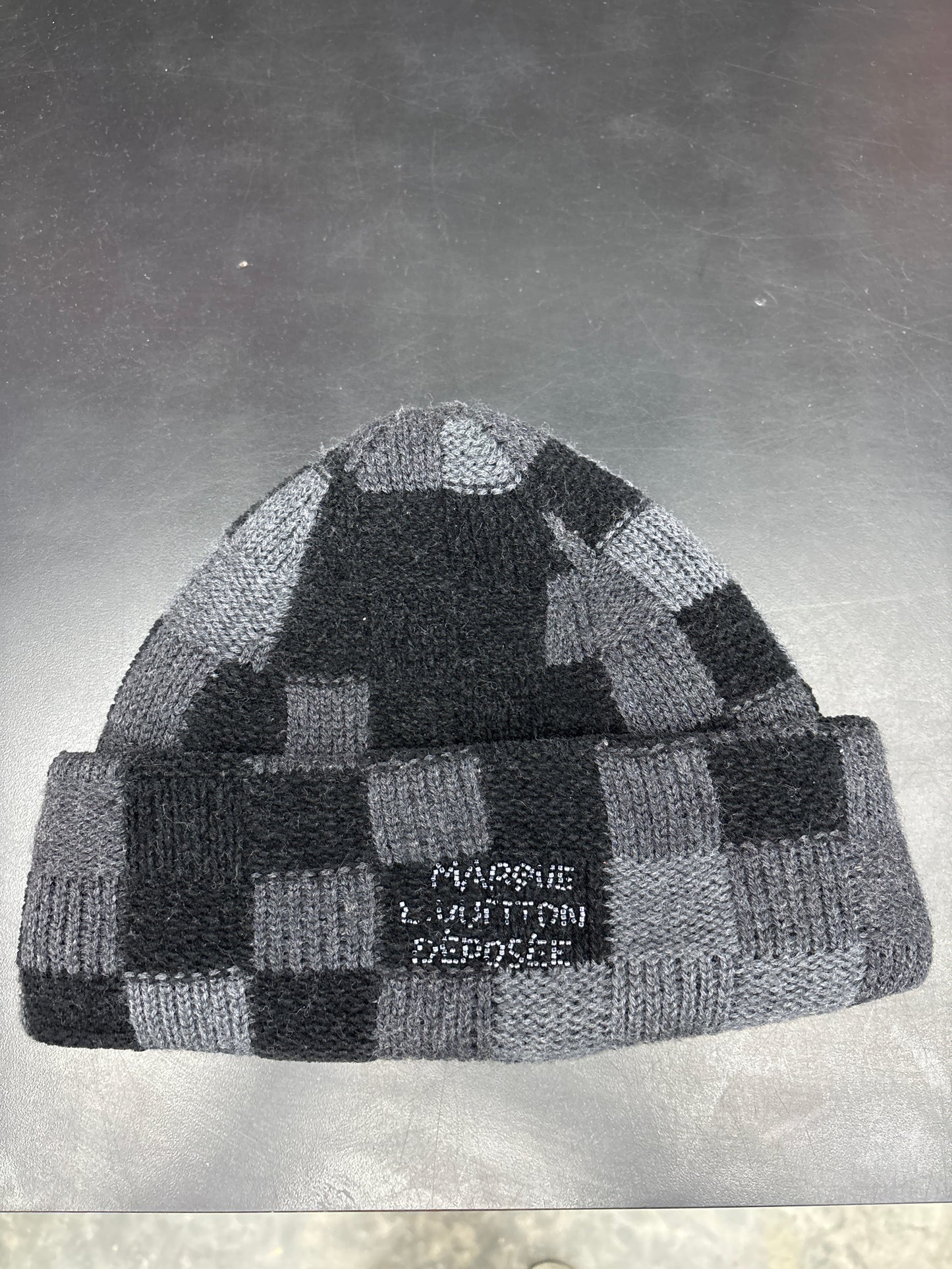 Louis Black Damoflage Beanie