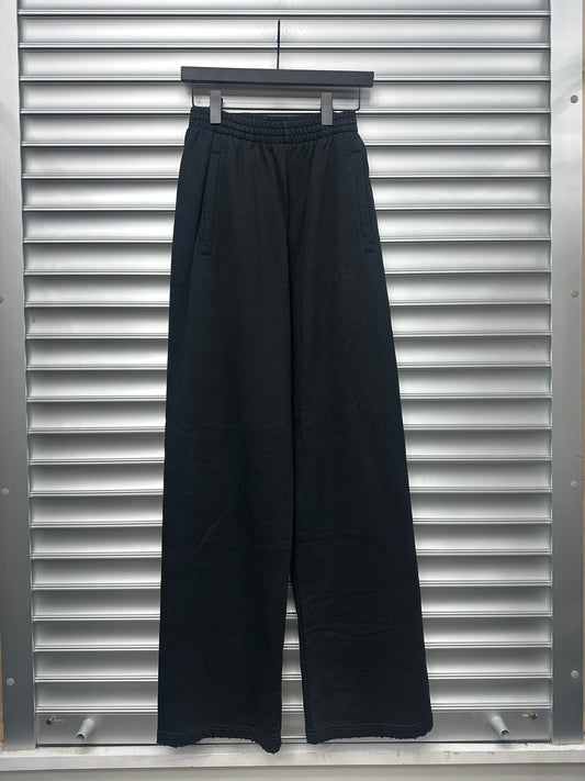 Black Tonal Balenciaga Baggy Sweatpants - XXS