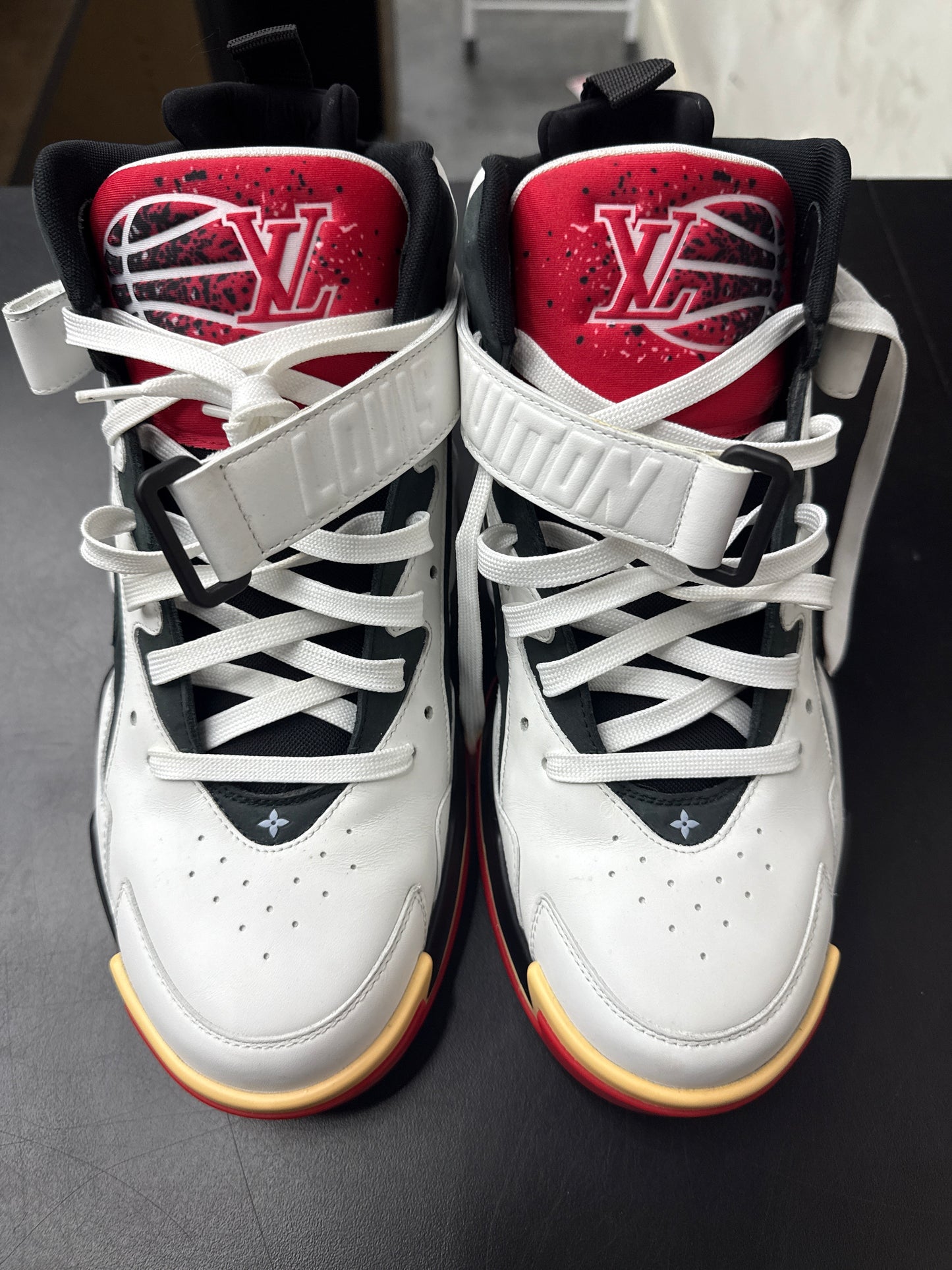 Louis Vuitton Basketball Sneaker Red (U) - 10.5M (NB)