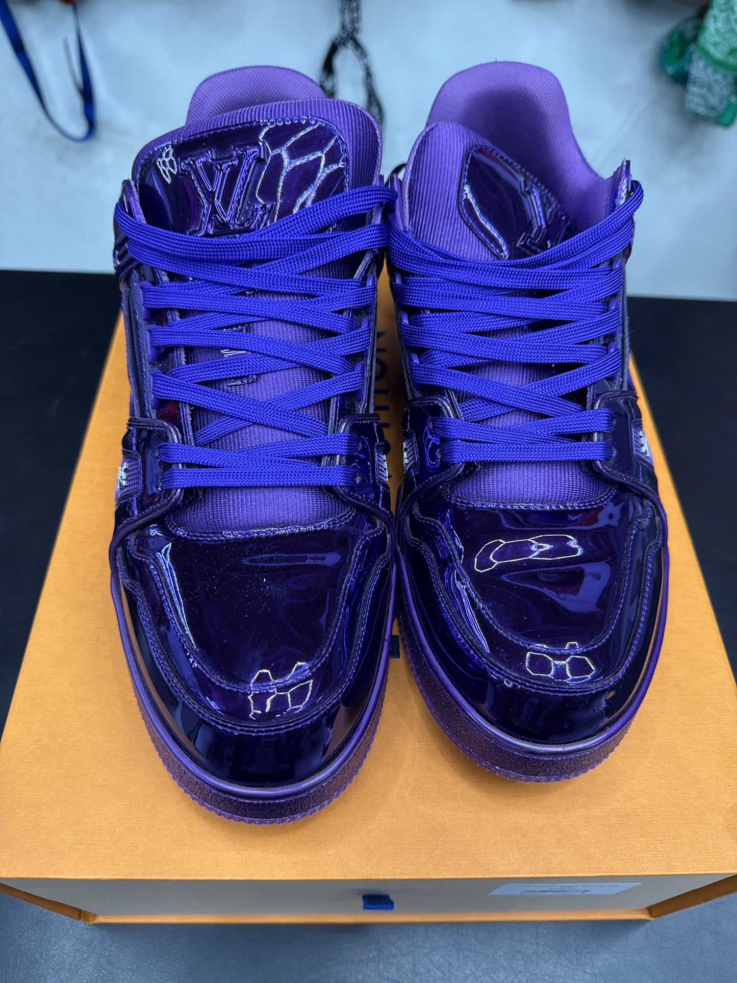 Louis Vuitton Purple Metallic (U) - 12M