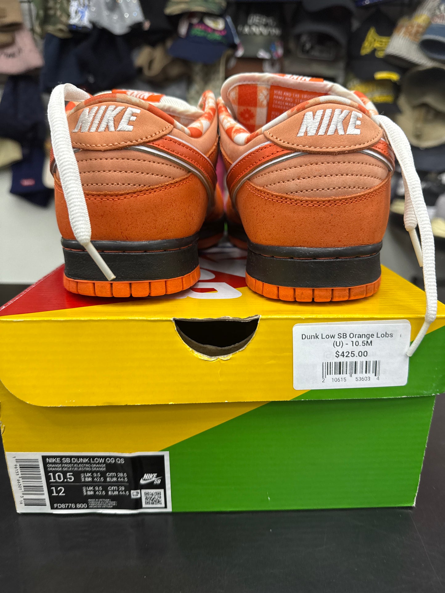 Dunk Low SB Orange Lobster (U) - 10.5M