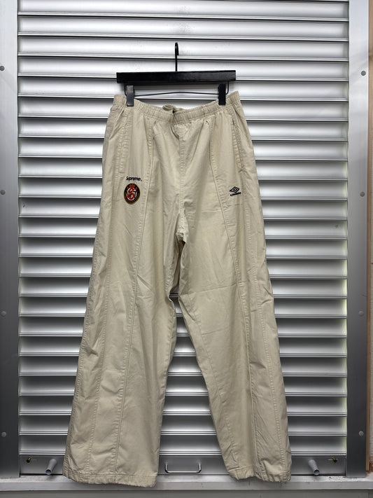 Supreme Umbro Tan Trackpants - XL **