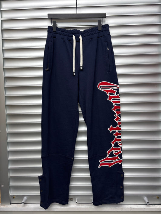 Godspeed Navy/Red Sweatpants - M
