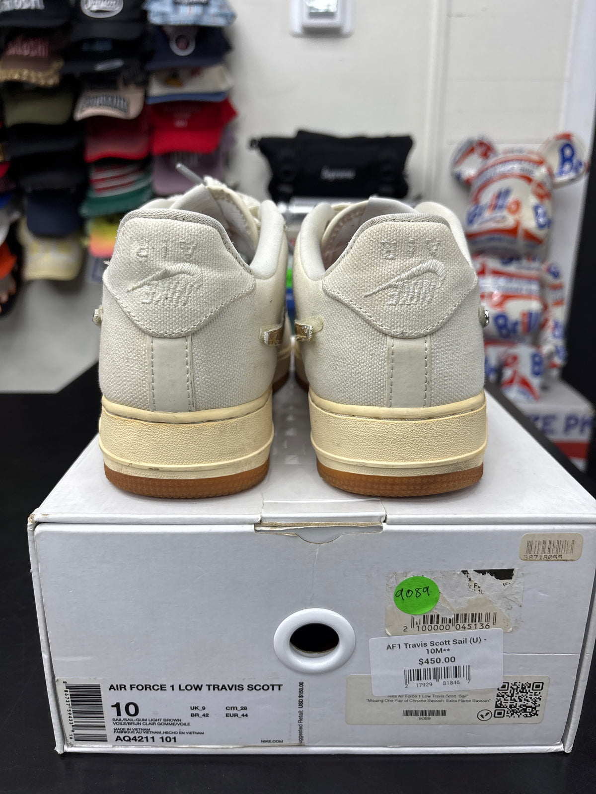 AF1 Travis Scott Sail (U) - 10M**