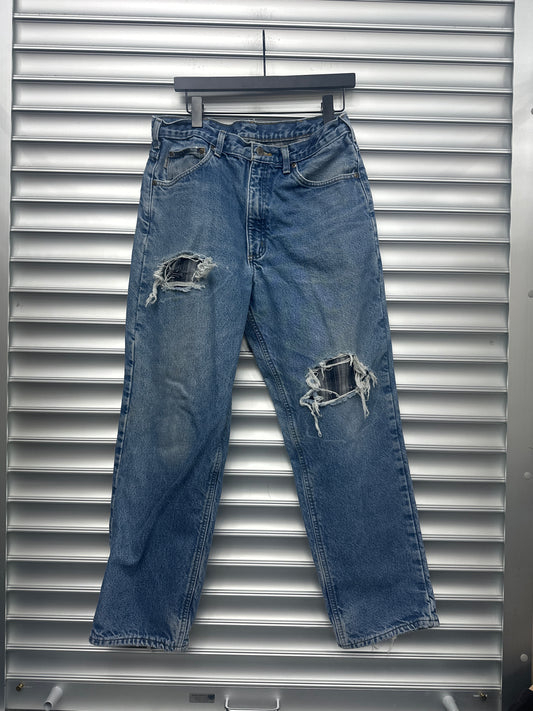 Vintage Carhartt Flannel Lined Denim - 34**