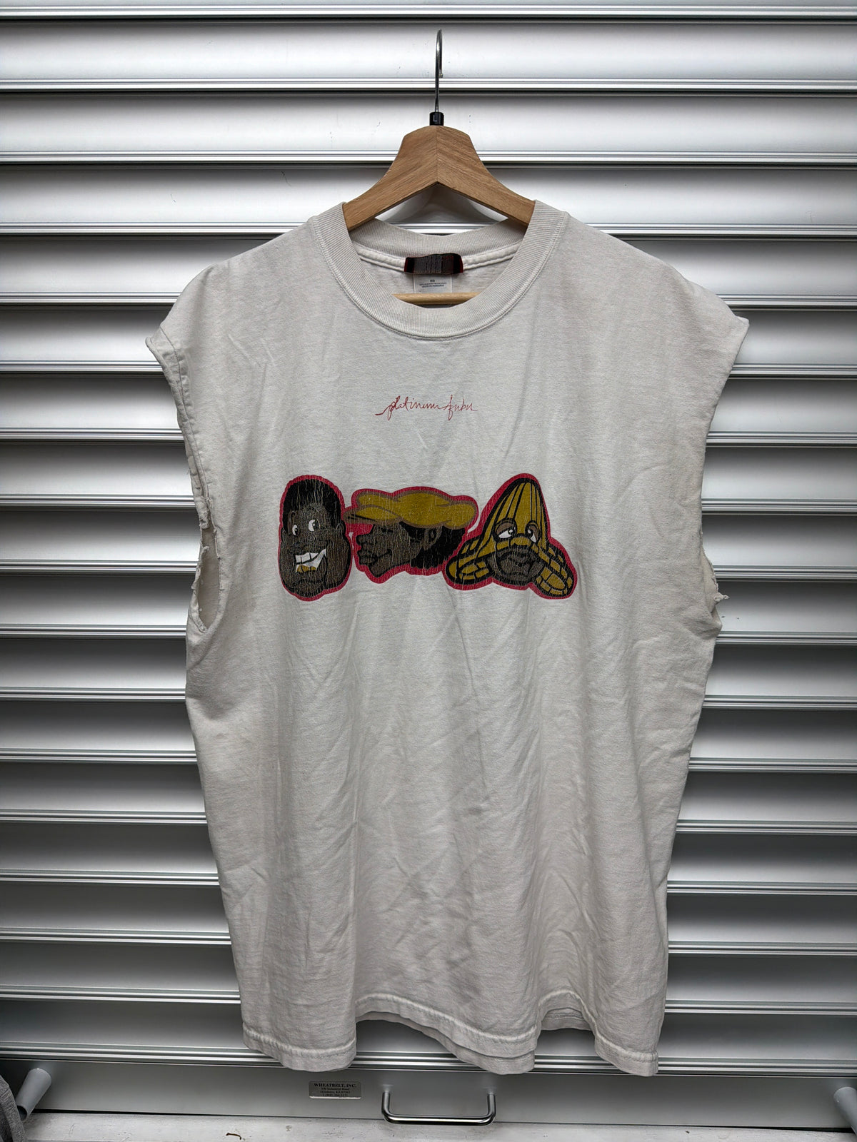 Vintage Platinum Fubu Tee - XL**