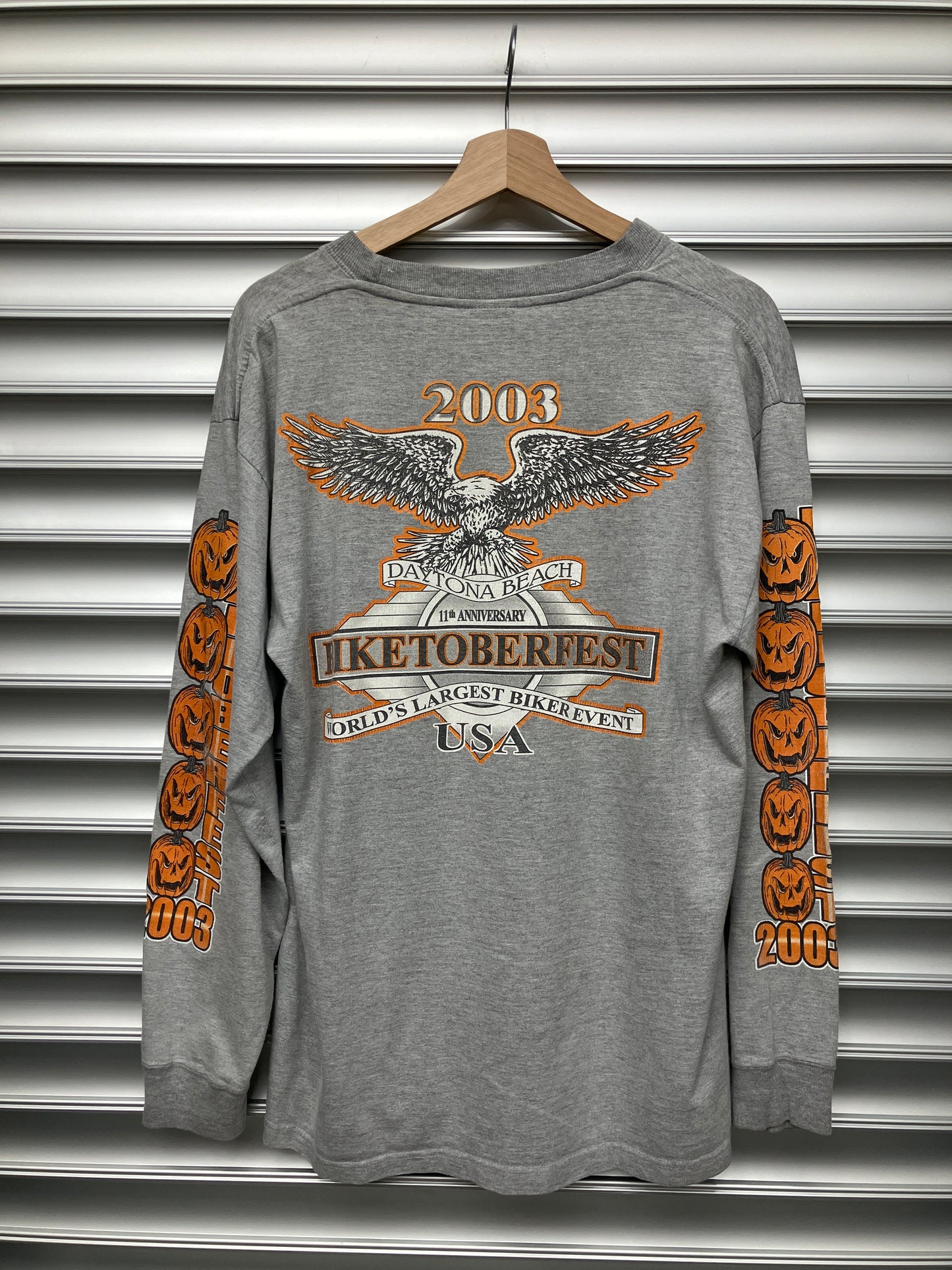 Vintage Harley Davidson Biketoberfest 2003 Long Sleeve - L
