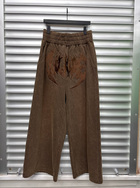 Vicaire Brown Sweatpants - L