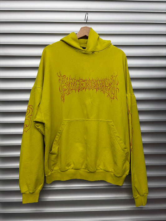 Balenciaga Yellow Darkwave Hoodie - 1