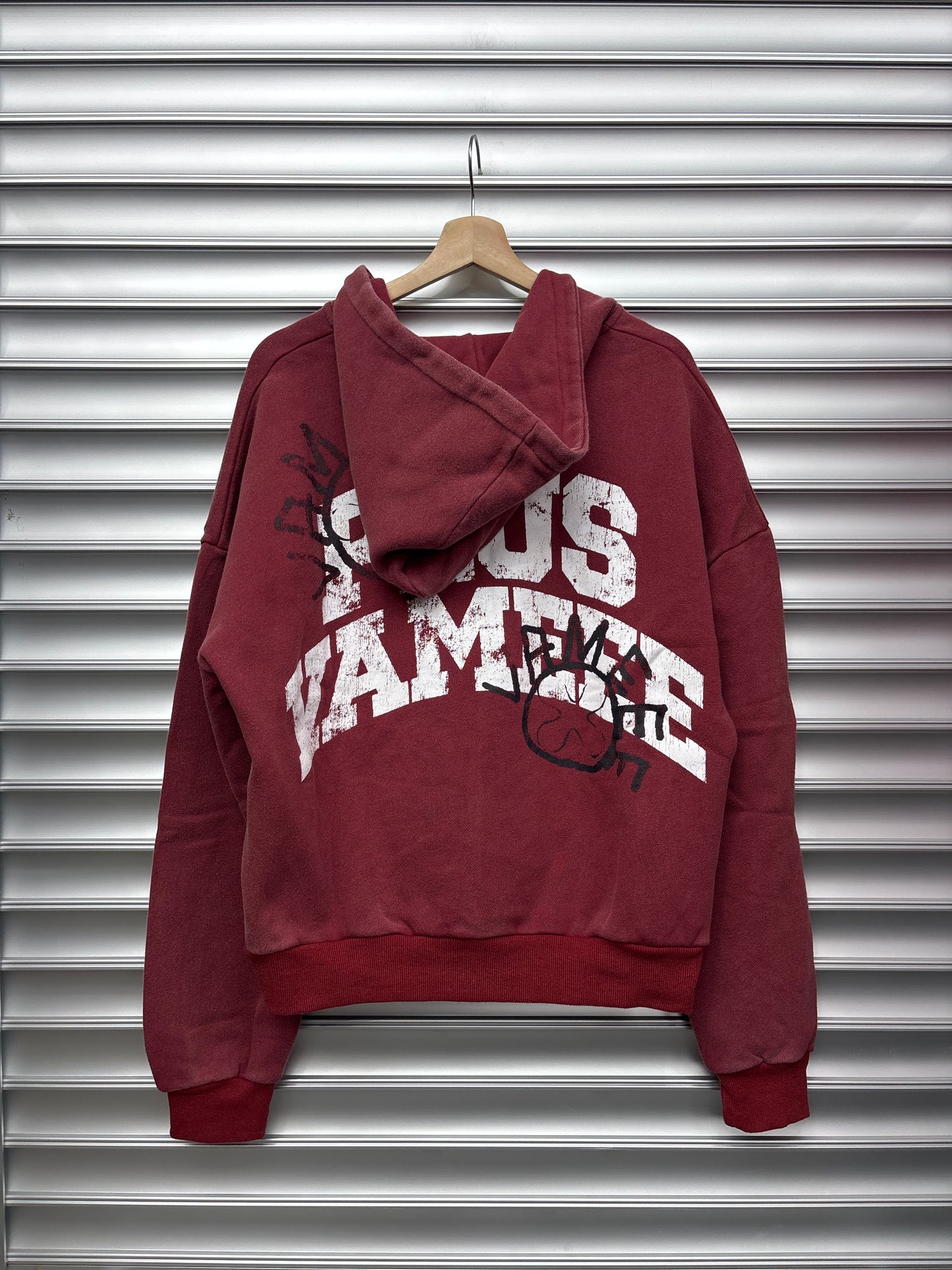Plus Vamee Maroon Hoodie - S