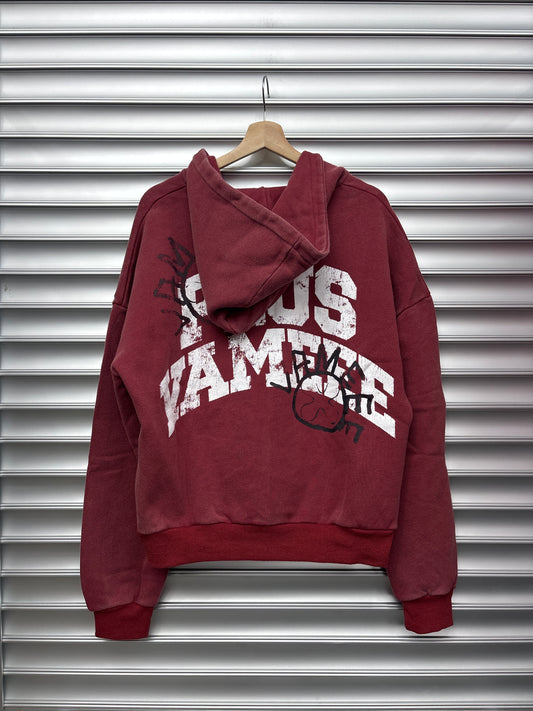 Plus Vamee Maroon Hoodie - S