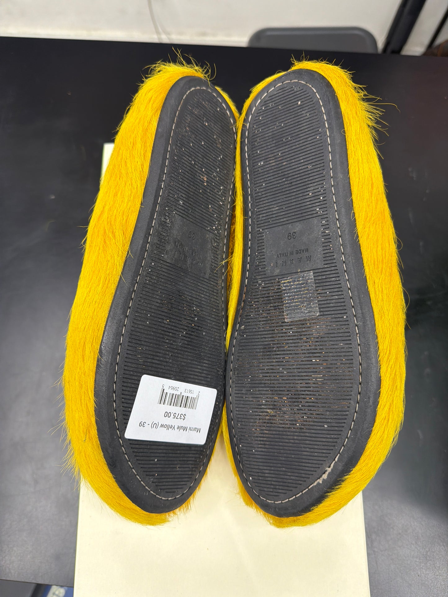Marni Mule Yellow (U) - 39