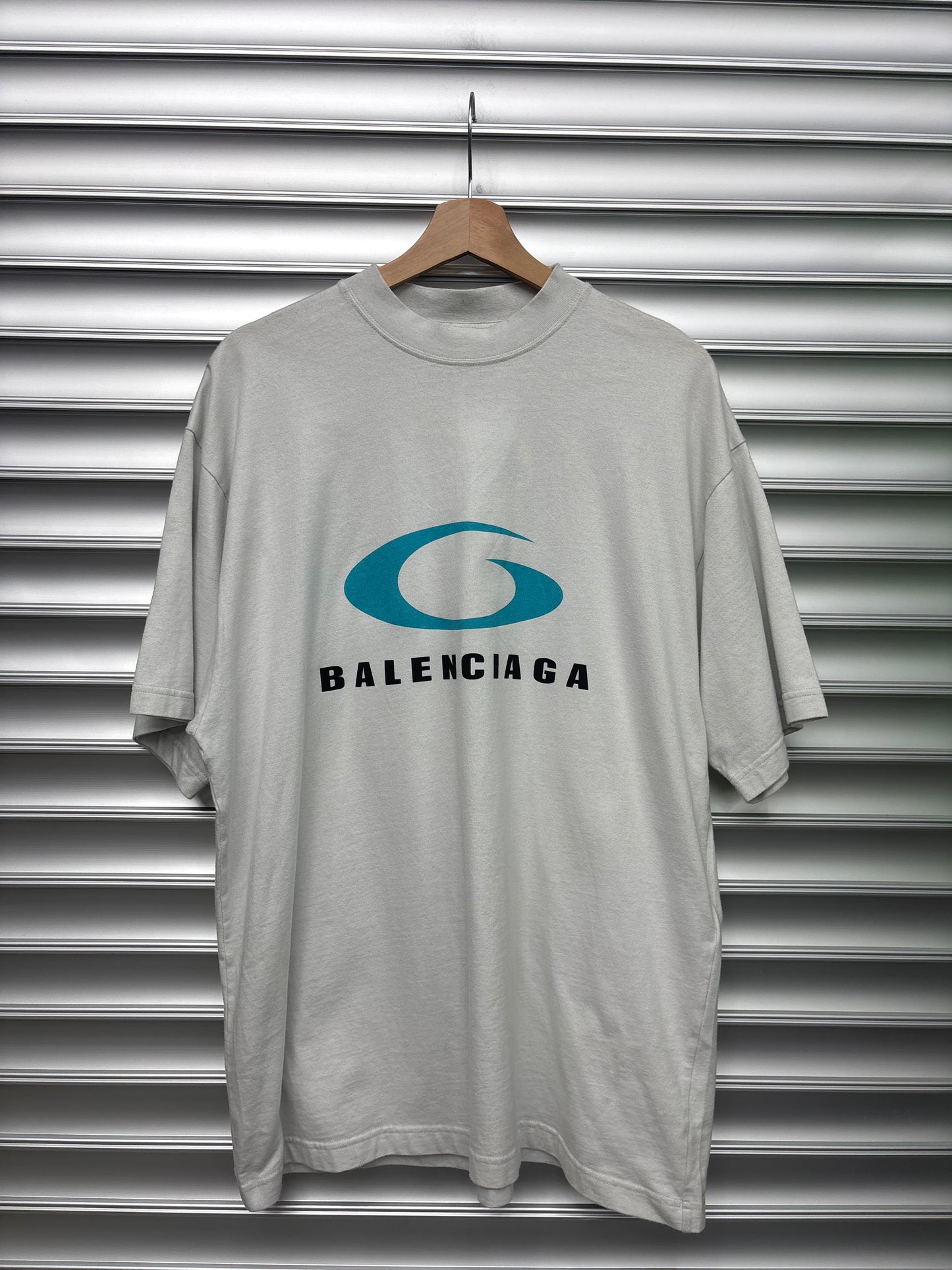 Balenciaga Surfer Logo Tee - M