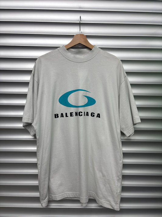 Balenciaga Surfer Logo Tee - M