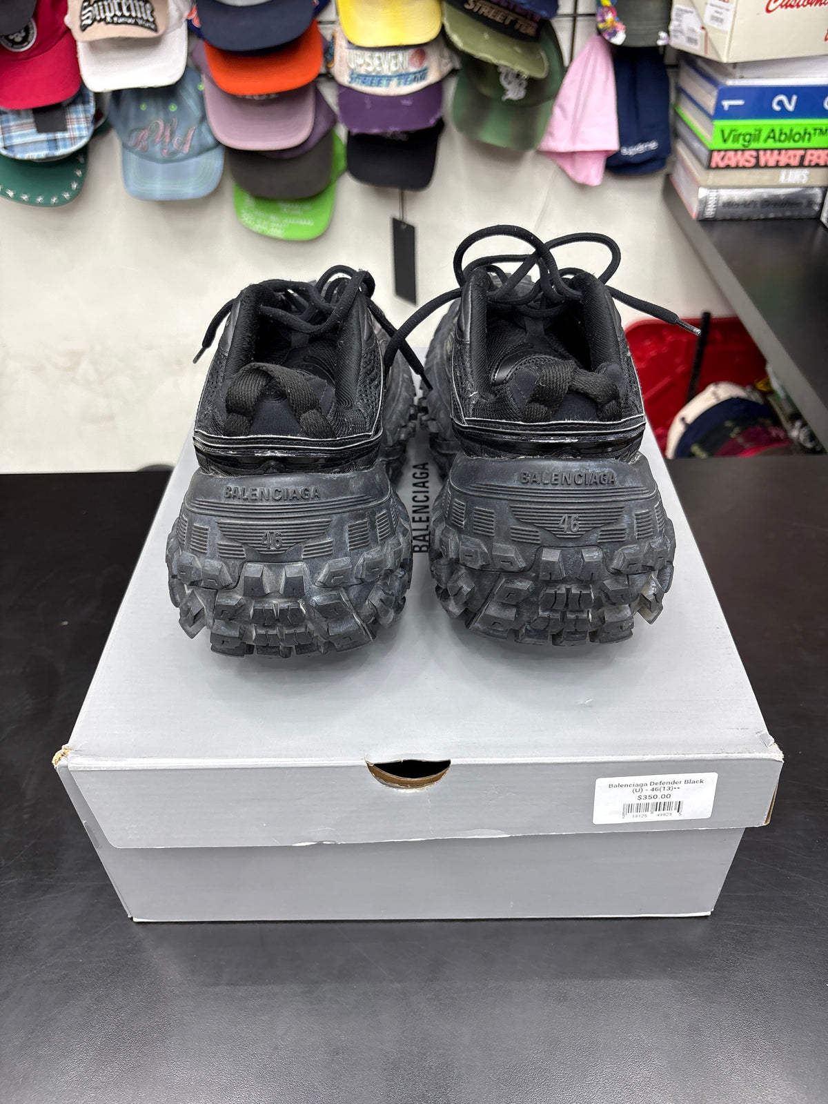 Balenciaga Defender Black (U) - 46(13)**