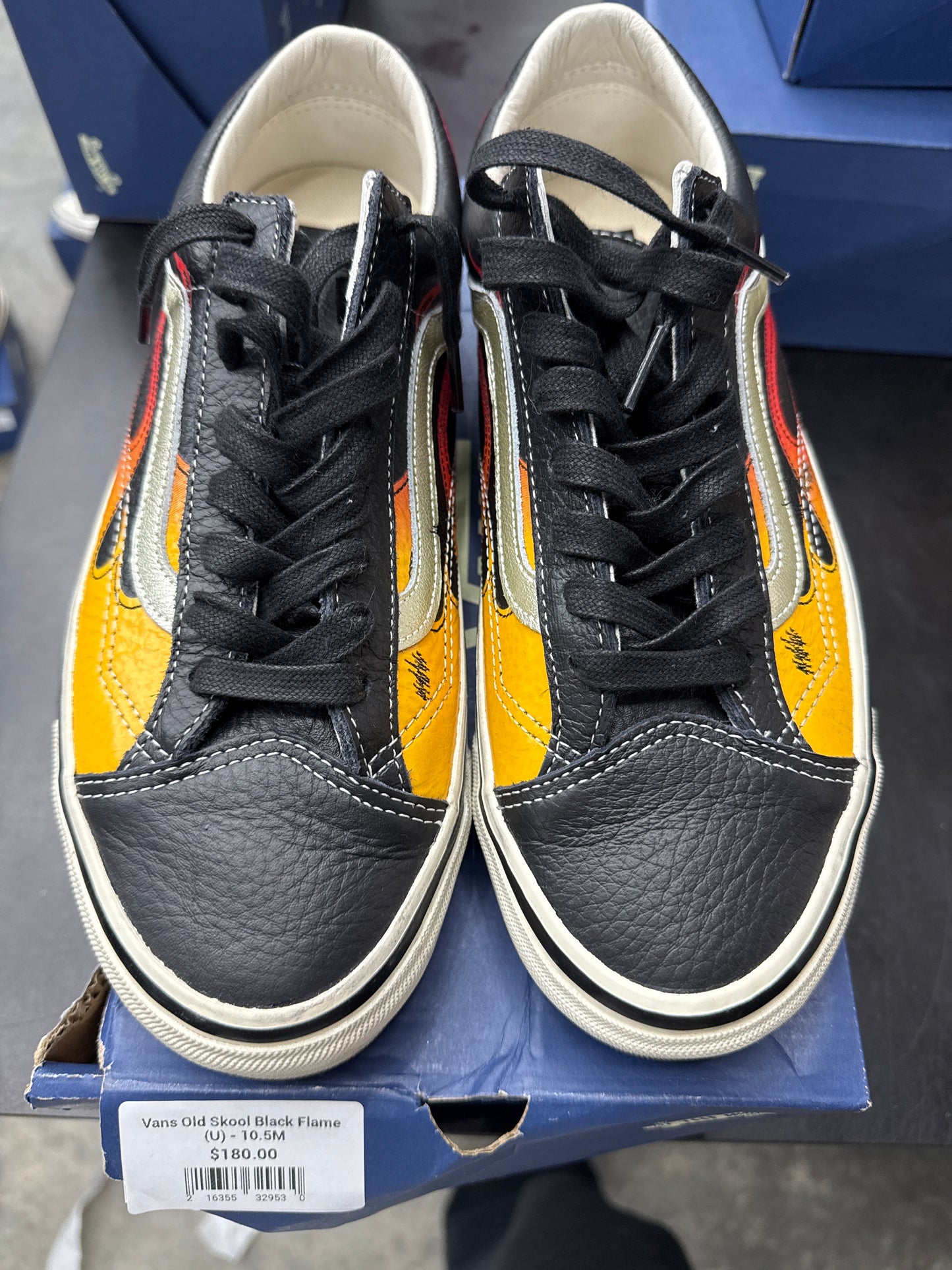 Vans Old Skool Black Flame (U) - 10.5M