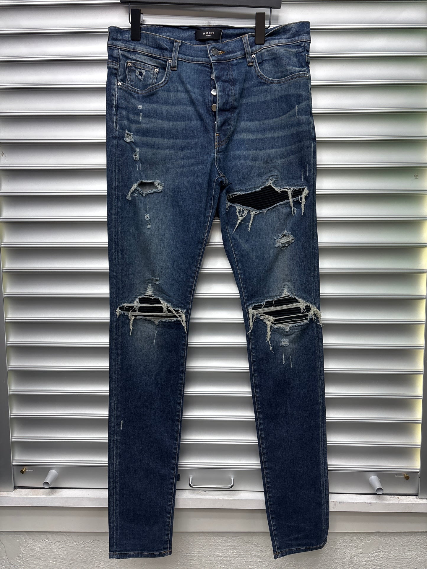 Amiri Black Patch MX1 - 36