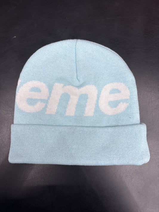 Supreme Icy Blue Beanie**
